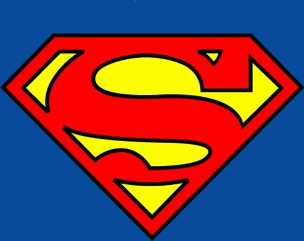 superman logo color